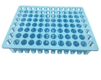 Laboratory Plastic 96 Wells Virus Sample Transport Medium Tube Rack Stand Vtm Test Tube Holder Rack