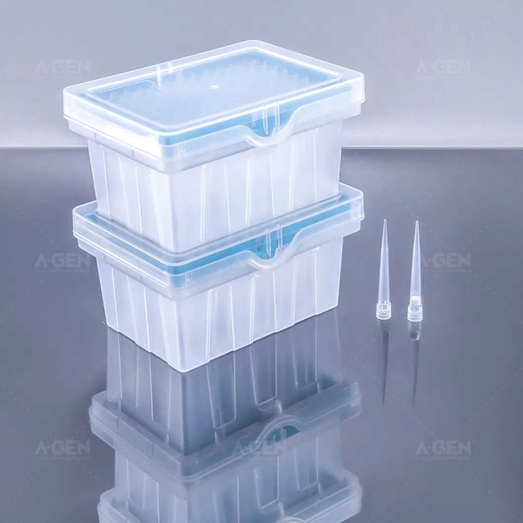 Best Selling Pipette Tip Sterile Clear Pipette Tip Lab Automation Conductive Pipette Tips 1000UL Hamilton Pippete in Racks