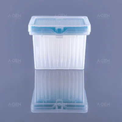 Embout de pipette transparent et stérile, meilleure vente, automatisation de laboratoire, embouts de pipette conducteurs, 1000UL, Hamilton, dans des supports